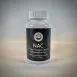 90 count, 800mg N-acetyl cysteine capsules made from veggies.